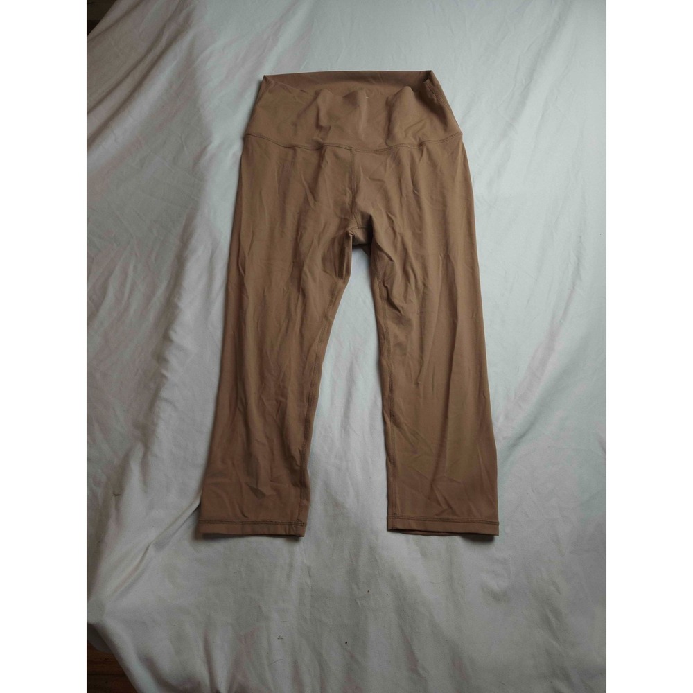 Ododos‎ Leggings Womens L Brown Capris Yoga Training Running Athleisure Outdoor